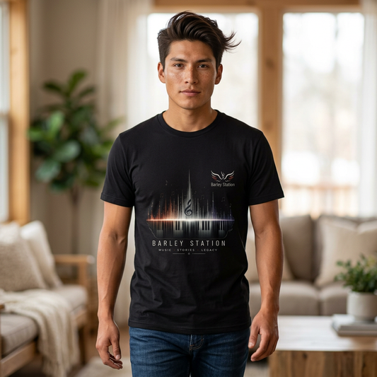 Barley Station 15th Anniversary Band T-Shirt — Official Tee
