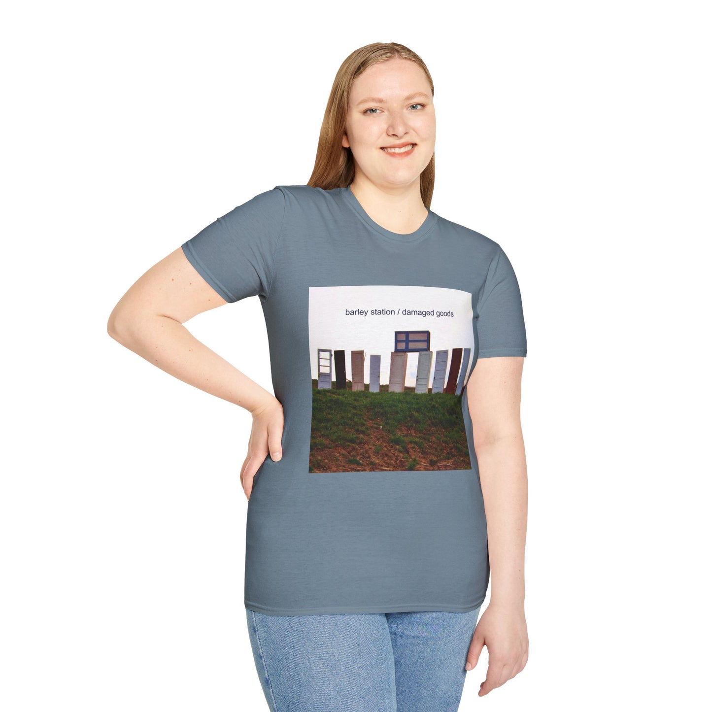 Barley Station 'Damaged Goods' Official Album T-Shirt - Unisex Graphic Tee