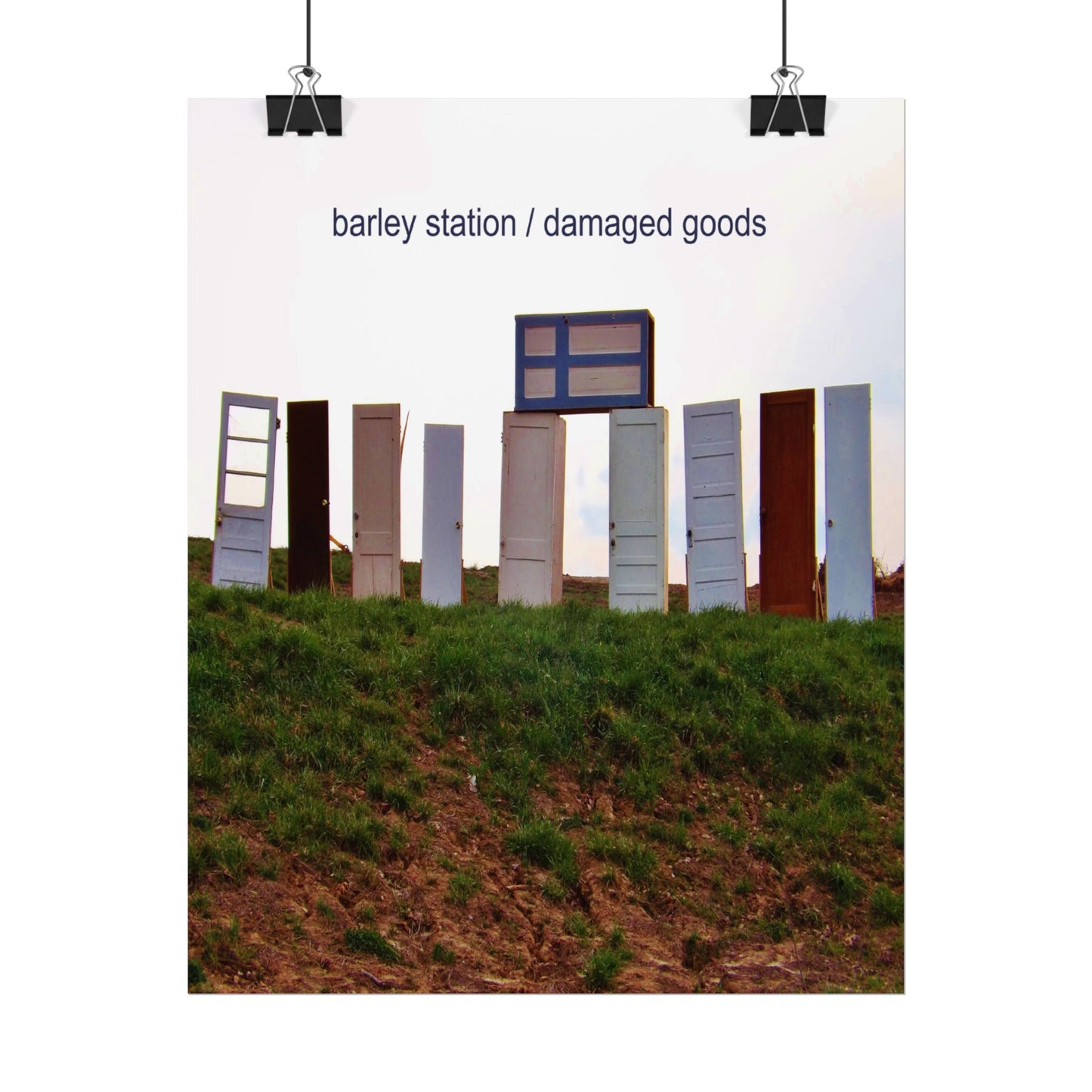 Barley Station 'Damaged Goods' Album Art Poster - Premium Wall Decor