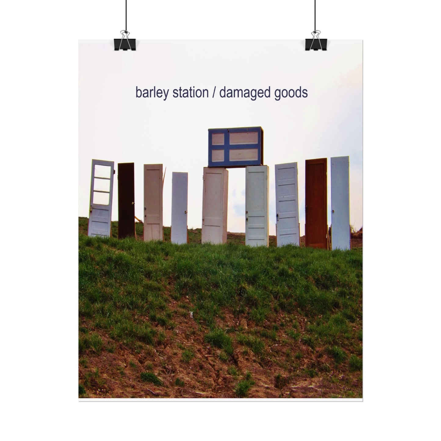 Barley Station 'Damaged Goods' Album Art Poster - Premium Wall Decor