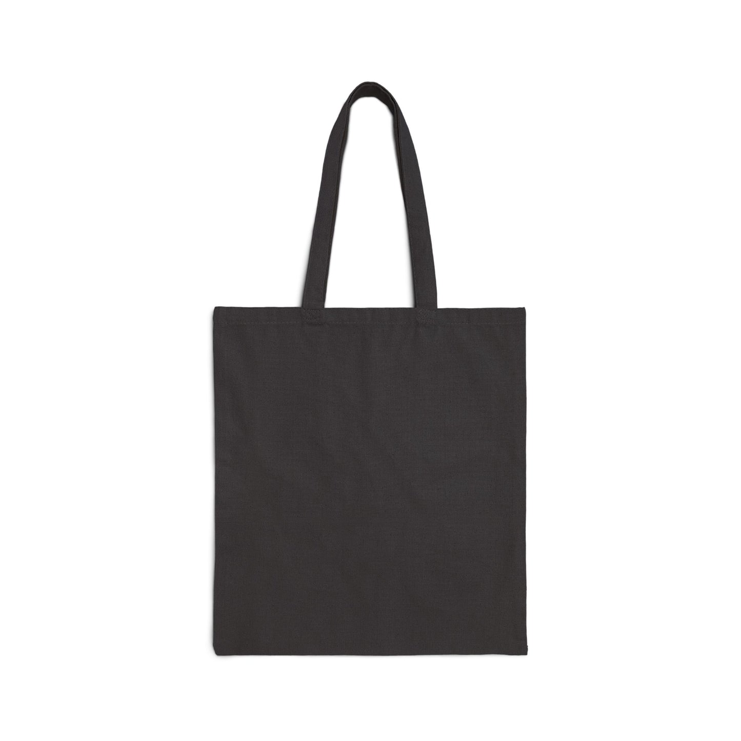 Music Is Life Cotton Tote — "La Música es el Ritmo de la Vida" Winged Vinyl Tote