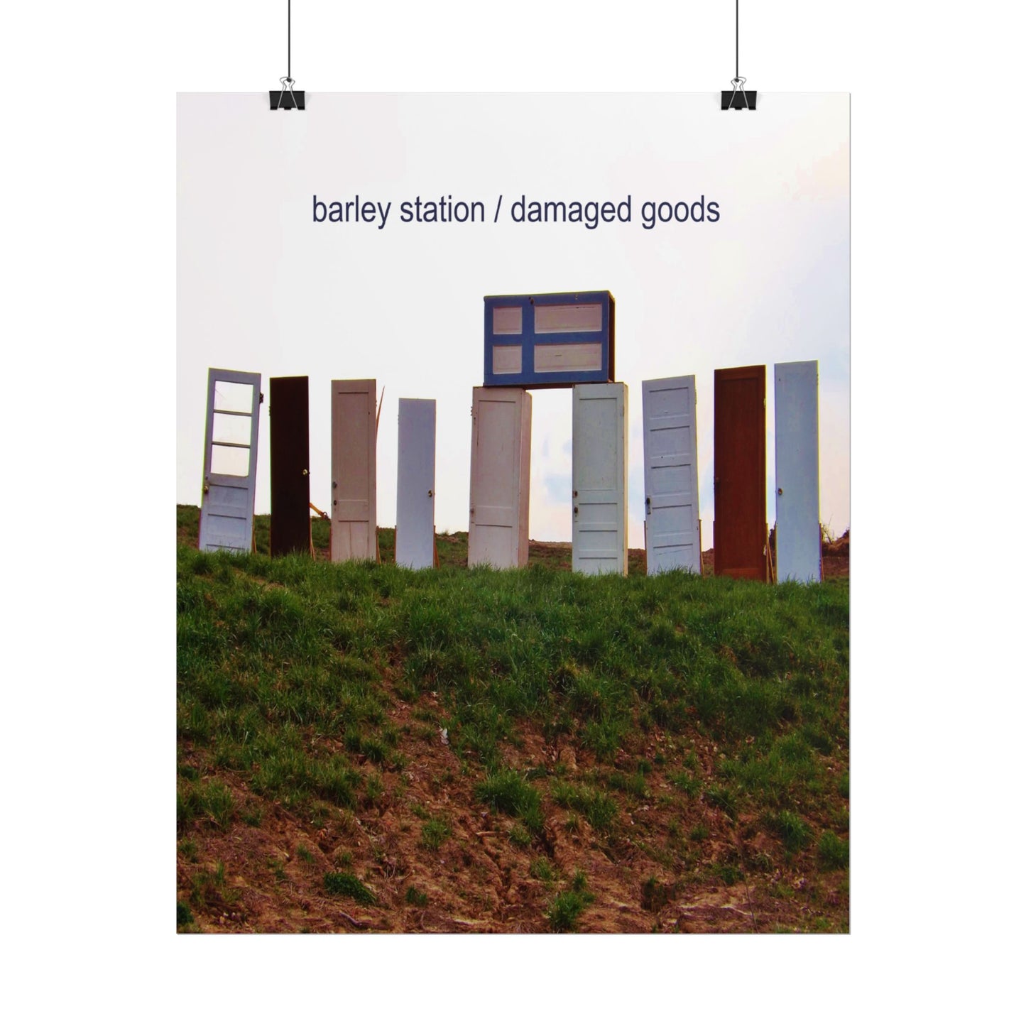 Barley Station 'Damaged Goods' Album Art Poster - Premium Wall Decor