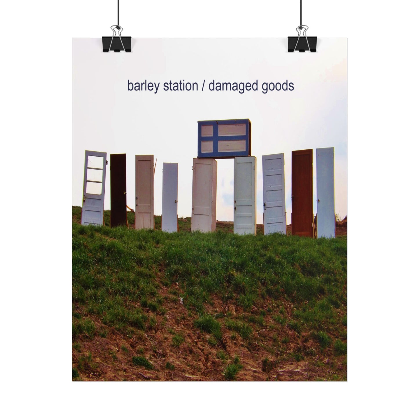 Barley Station 'Damaged Goods' Album Art Poster - Premium Wall Decor