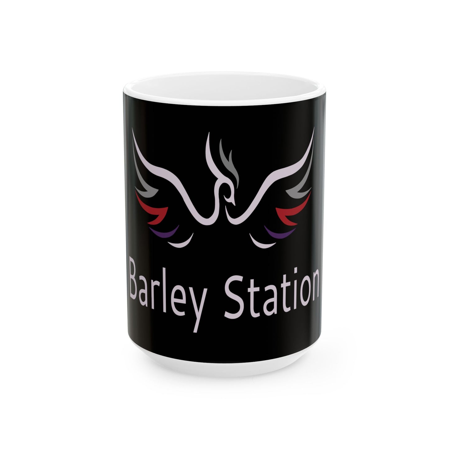 Barley Station Official Logo Ceramic Mug (11oz, 15oz)