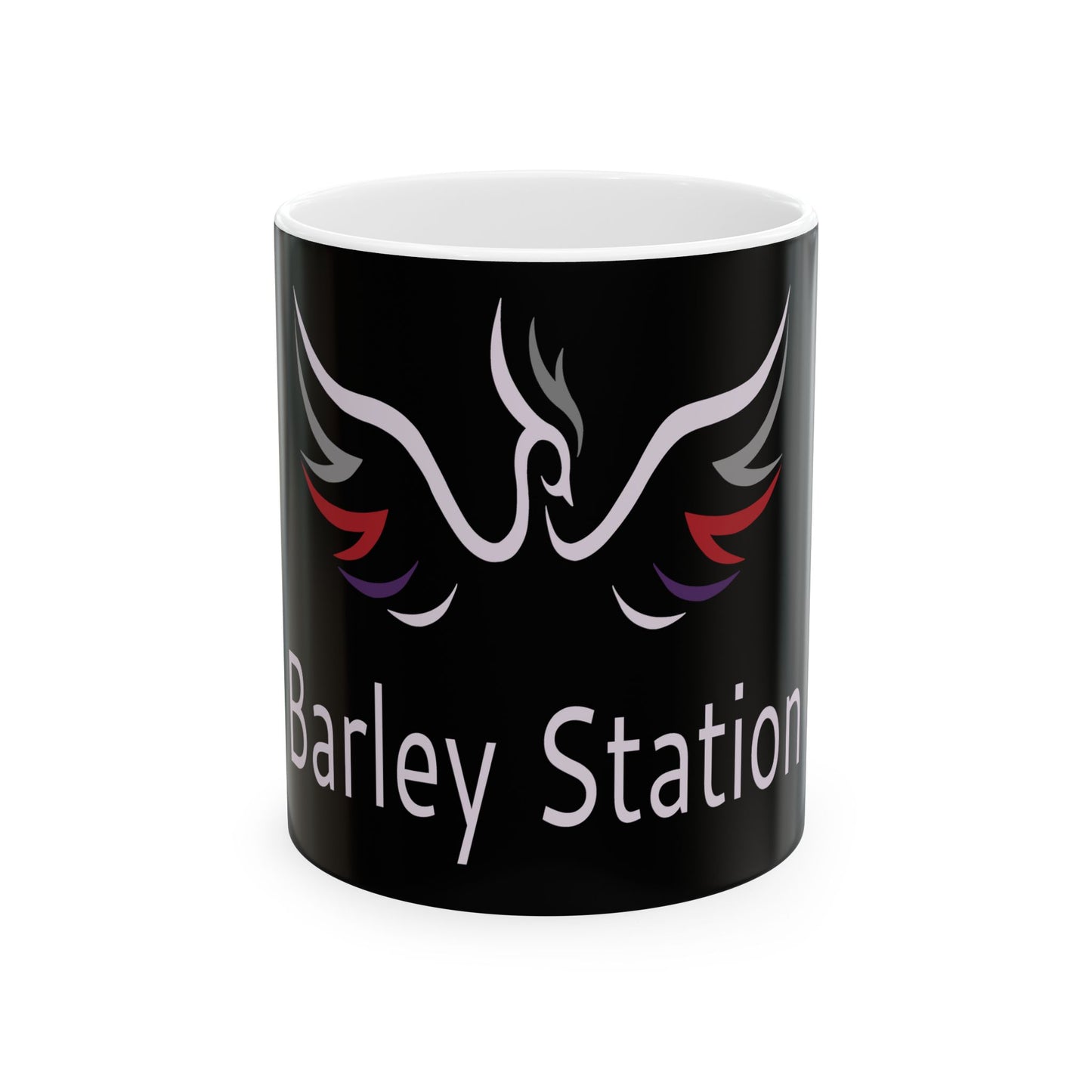 Barley Station Official Logo Ceramic Mug (11oz, 15oz)