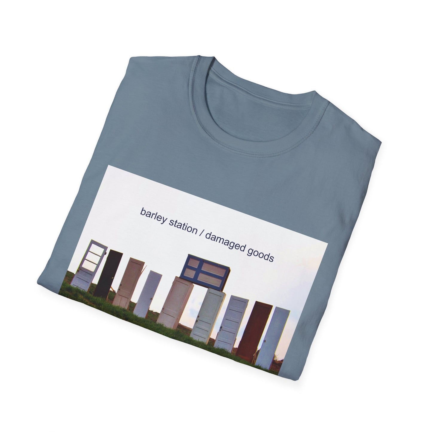 Barley Station 'Damaged Goods' Official Album T-Shirt - Unisex Graphic Tee