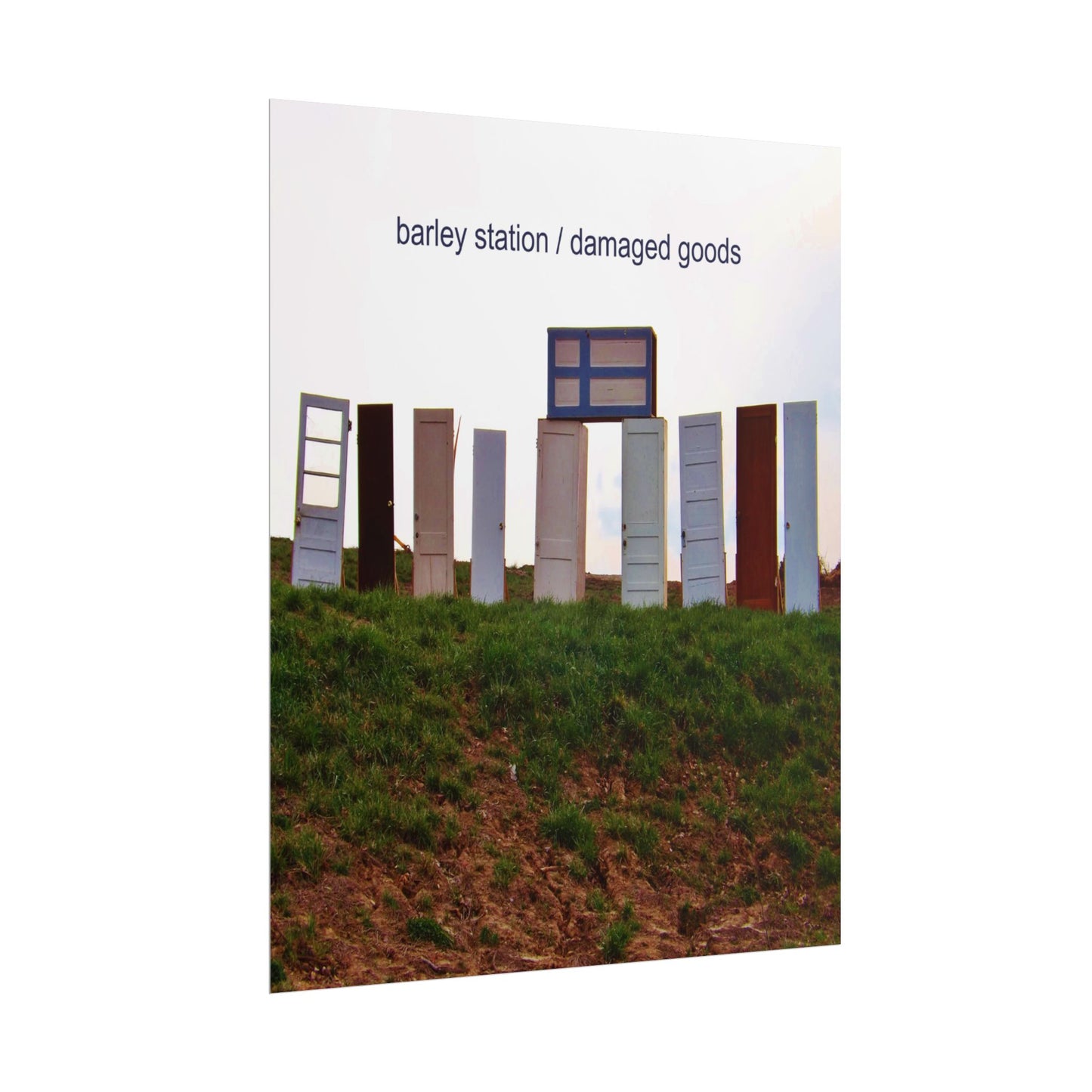 Barley Station 'Damaged Goods' Album Art Poster - Premium Wall Decor