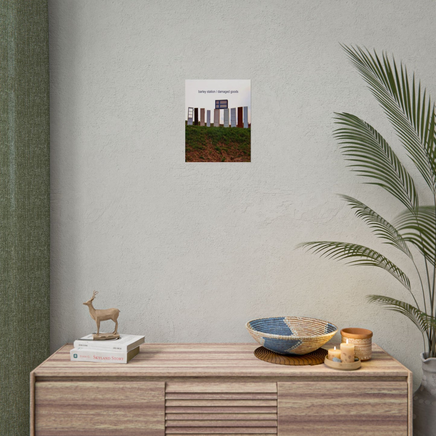 Barley Station 'Damaged Goods' Album Art Poster - Premium Wall Decor