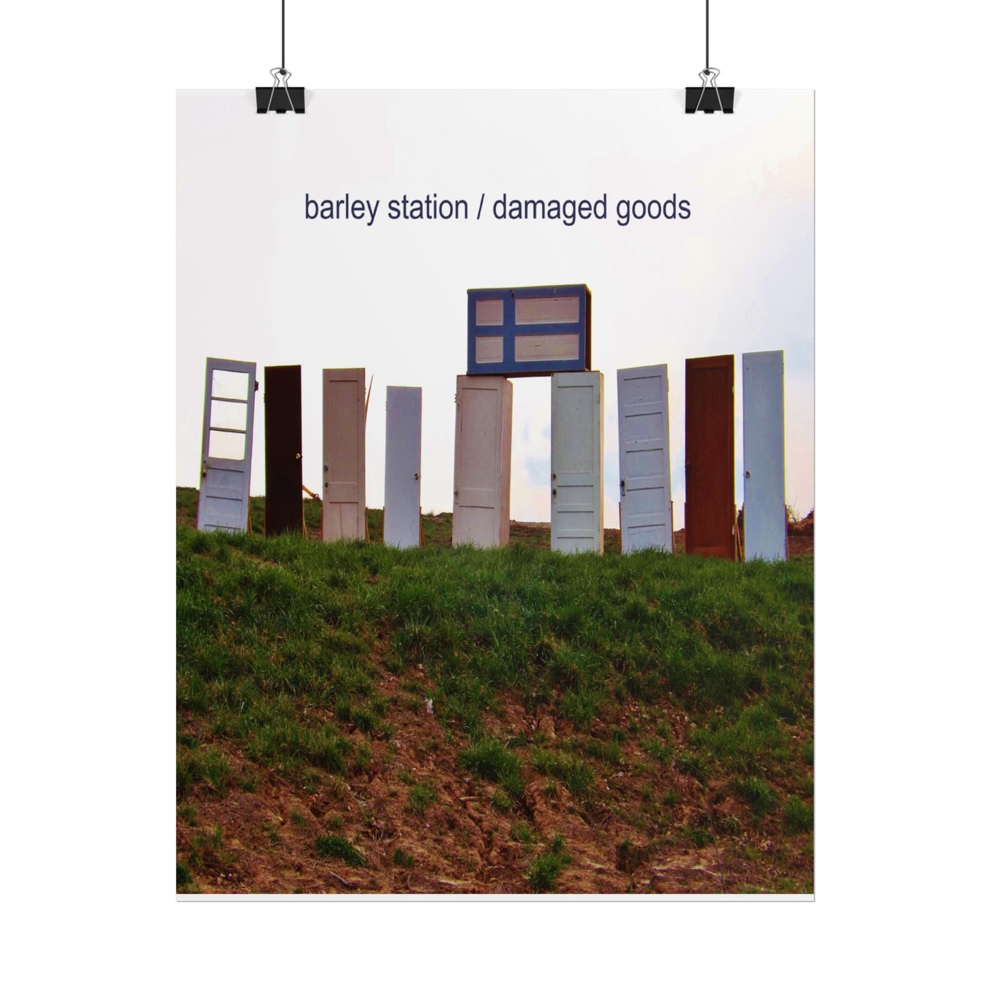 Barley Station 'Damaged Goods' Album Art Poster - Premium Wall Decor