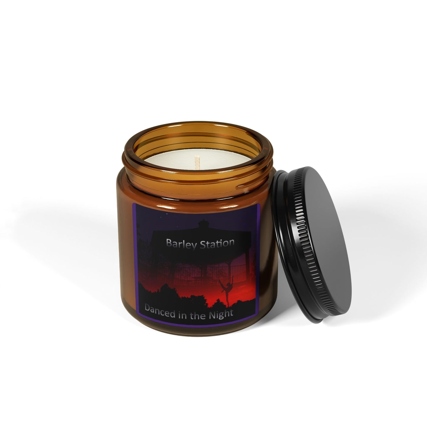 Danced in the Night Romantic Candle - Barley Station Album Art Soy Candle
