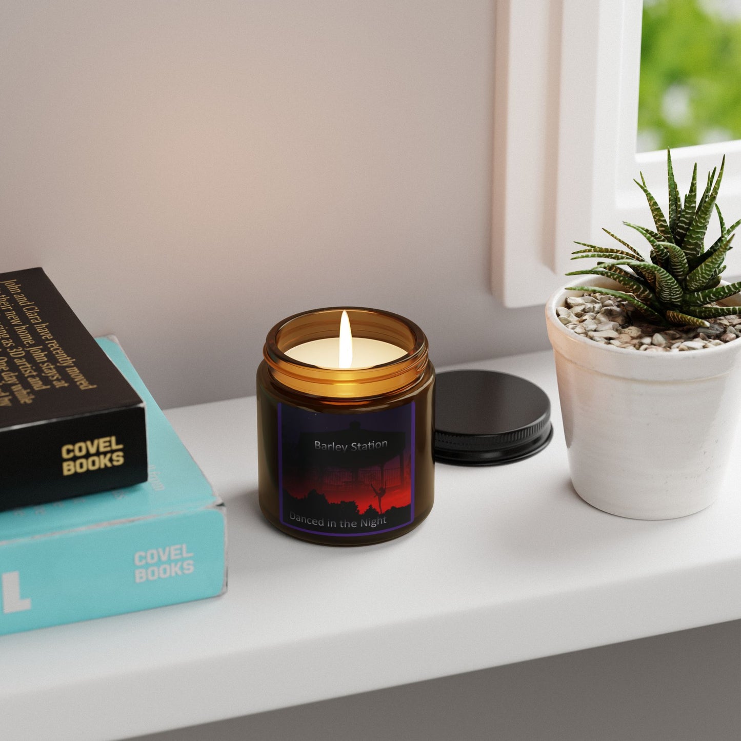 Danced in the Night Romantic Candle - Barley Station Album Art Soy Candle